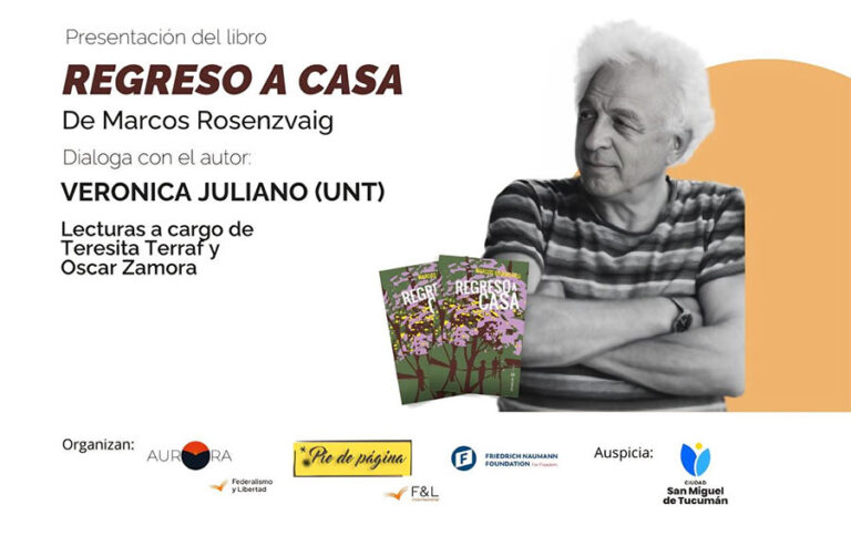 Presentación de la novela «Regreso a casa» de Marcos Rosenzvaig