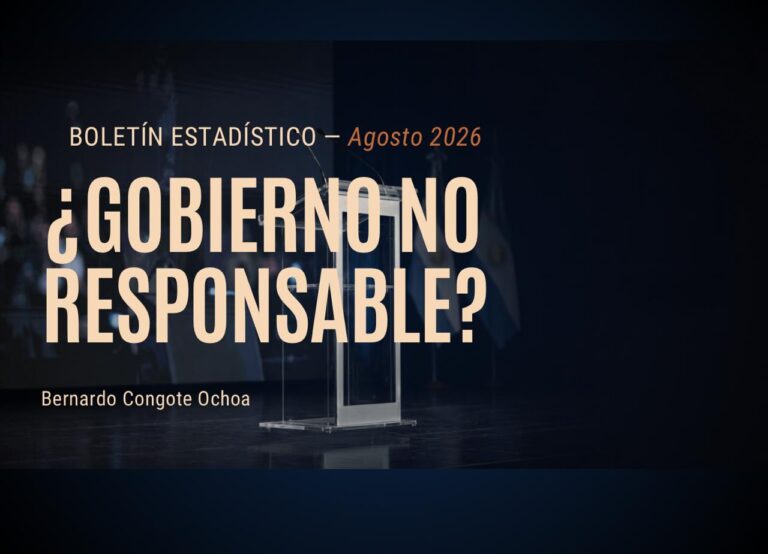 ¿Gobierno No Responsable?